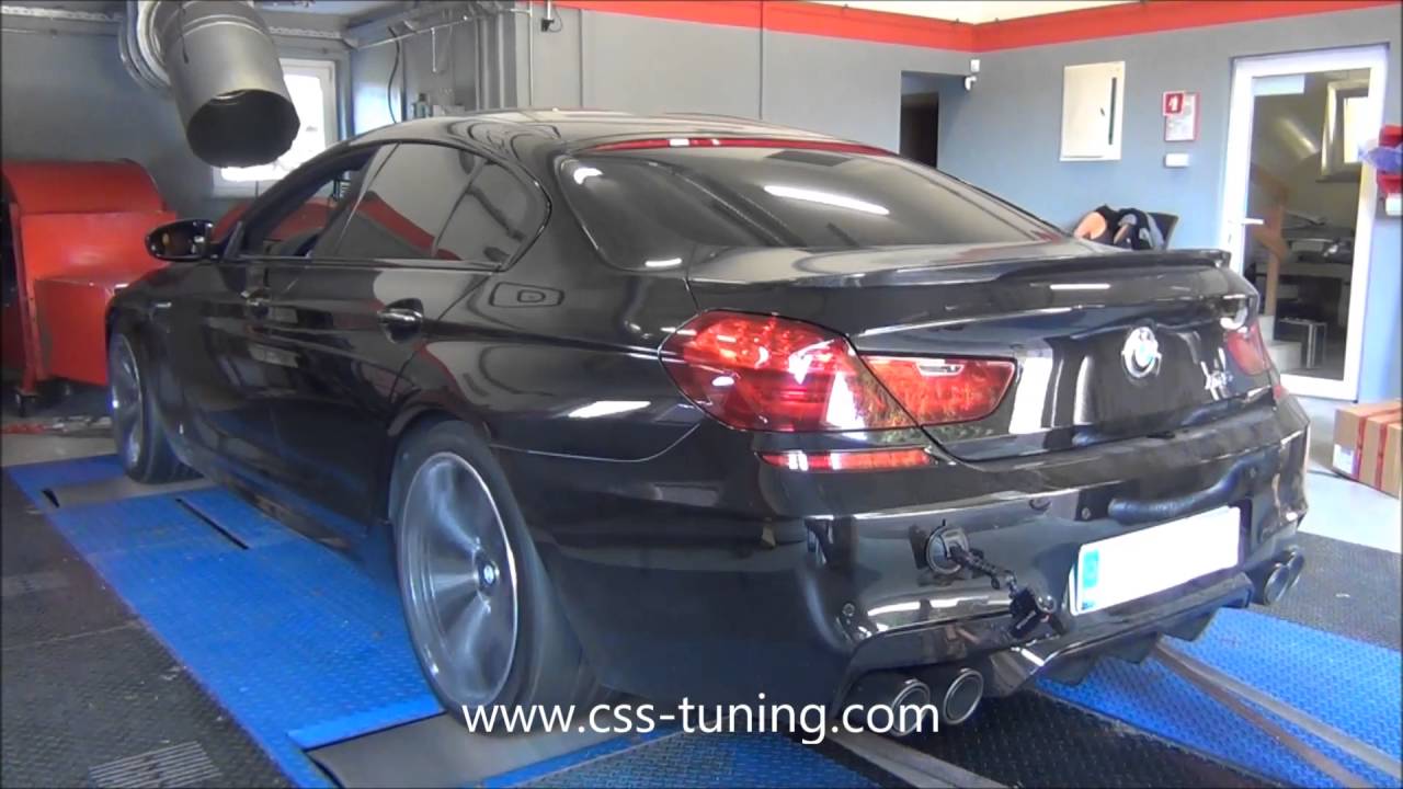 BMW M6 V8 Bi-Turbo dyno run
